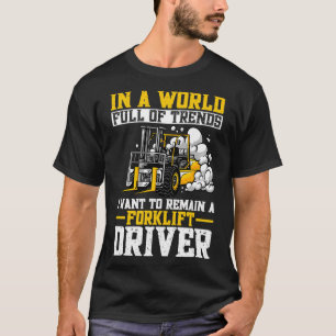 In einer Welt voller Trends möchte ich eine Gabel T-Shirt