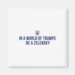 In einer Welt voller Trumps sei ein Zelensky - Ste Magnet