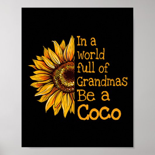 In einer Welt von Grandmas wird ein Coco-Special O Poster (Vorne)