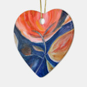 In einer Welt von Grinches Keramik Keramik Ornament (Links)