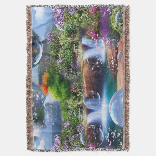 In einer wunderbaren Welt lebe ich Decke (Vorderseite Vertikal)