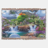 In einer wunderbaren Welt lebe ich Decke (Vorderseite)