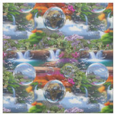 In einer wunderbaren Welt lebe ich Stoff (Muster)