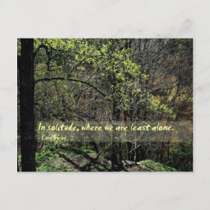 In Einsamkeit... Postkarte