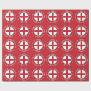 in England nach Perfektion gefertigt Geschenkpapier