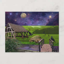 In England's grünes und angenehmes Land. Postkarte
