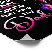 In Erinnerung an den Vater weiß Angel den Himmel w Poster (Ecke)