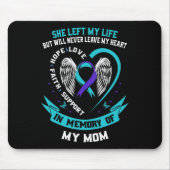 In Erinnerung an den Verlust meiner Mama an Mutter Mousepad (Vorne)