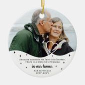 In Erinnerung an die verstorbene Haustier Verlust Keramik Ornament (Vorne)