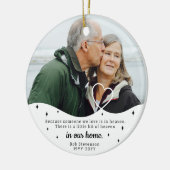 In Erinnerung an die verstorbene Haustier Verlust  Keramik Ornament (Links)