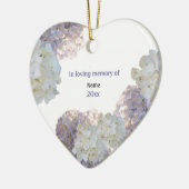 In Erinnerung an ein liebes Blumendekor Keramik Ornament (Links)