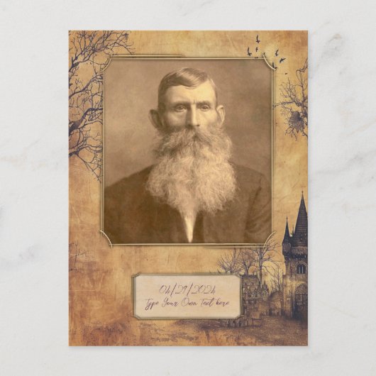 In Erinnerung an Großvater Großmutter Alt Postkarte (Vorderseite)