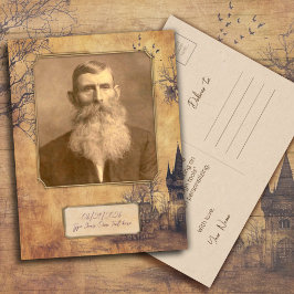 In Erinnerung an Großvater Großmutter Alt Postkarte