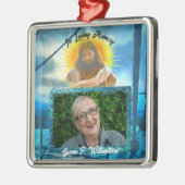 In Erinnerung an Ihren Lieben 0916 Ornament Aus Metall (Links)