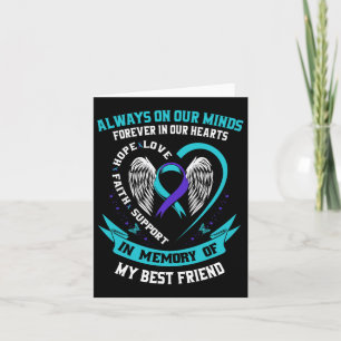 In Erinnerung an meine besten Freunde Selbstmord B Karte