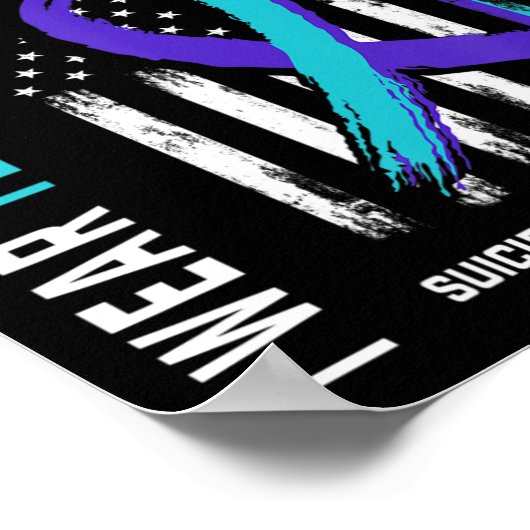 In Erinnerung an meine Ehemännin Selbstmordgedanke Poster (Ecke)