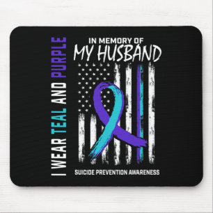 In Erinnerung an meine Husbynd Suicide Bewusstsein Mousepad