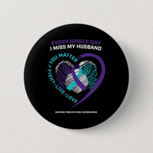 In Erinnerung an meine liebende Suizidprävention Button
