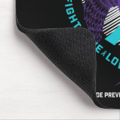 In Erinnerung an meine liebende Suizidprävention Mousepad (Ecke)