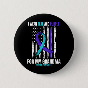 In Erinnerung an meine Oma-Selbstmordgedankenflagg Button