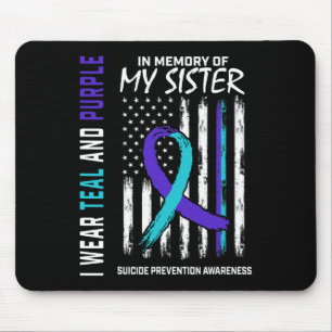 In Erinnerung an meine Schwester Suizid Awareness  Mousepad