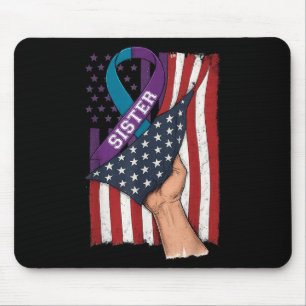 In Erinnerung an meine Schwester Suizidprävention Mousepad