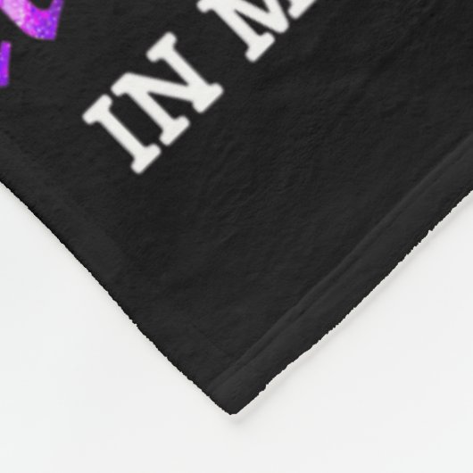 In Erinnerung an meine Schwester Überdosierung Bew Fleecedecke (Ecke)