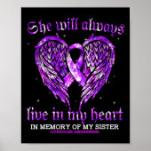 In Erinnerung an meine Schwester Überdosierung Bew Poster (Vorne)