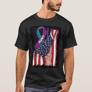 In Erinnerung an meine Tante Selbstmord Bewusstsei T-Shirt