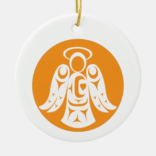 In Erinnerung an unsere Kinder Keramik Ornament (Vorne)