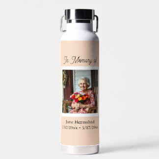 In Erinnerung | Foto-Andenken-Geschenk Trinkflasche