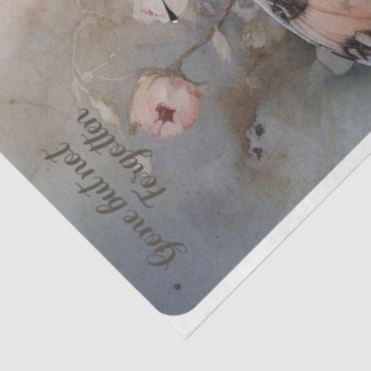 in Erinnerung Seidenpapier (Ausschnitt)