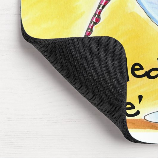 in Essig eingelegter Elf, 'legte Pixie in Essig Mousepad (Ecke)