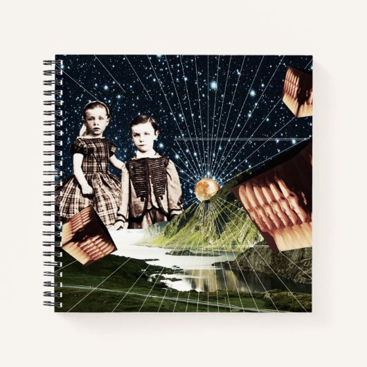 In ewiger Jugend inhaftiert Notizblock (Vorderseite)