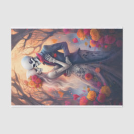 In ewiger Liebe verliebt, glänzende Gothic-Liebhab Seidenpapier