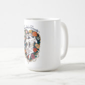 In Ewigkeit Verbundenes T-Shirt | Elegantes Paar Kaffeetasse (VorderseiteRechts)
