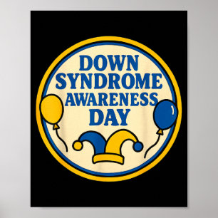 In extra Chromosom Ära Down-Syndrom-Bewusstsein Poster