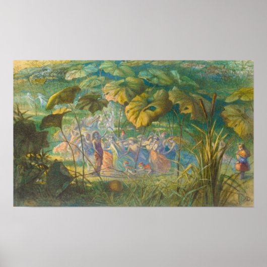 In Fairy Land an Elfin tanzen Poster (Vorne)