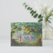 In Fairyland: Ein Elfin-Tanz Postkarte (Stehend Vorderseite)