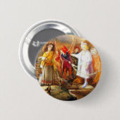 In Fairyland John Anster Fitzgerald Button (Vorne & Hinten)