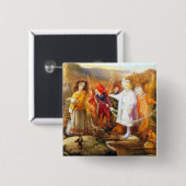 In Fairyland John Anster Fitzgerald Button (Vorne & Hinten)