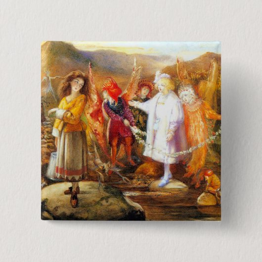 In Fairyland John Anster Fitzgerald Button (Vorderseite)