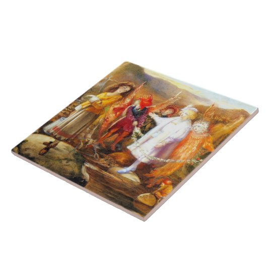 In Fairyland John Anster Fitzgerald Fliese (Seite)