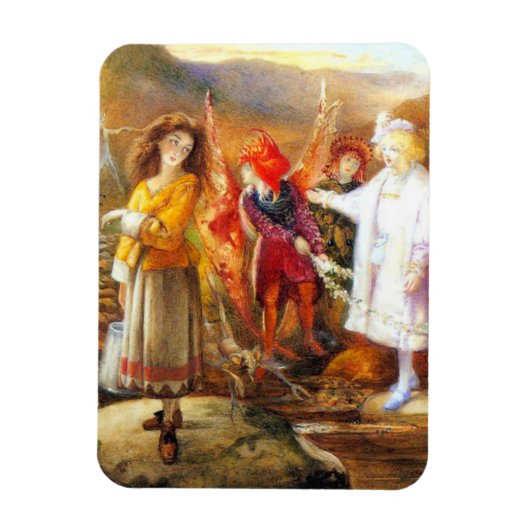 In Fairyland John Anster Fitzgerald Magnet (Vertikal)