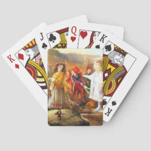 In Fairyland John Anster Fitzgerald Spielkarten