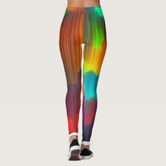 In Farbe baden Leggings (Rückseite)