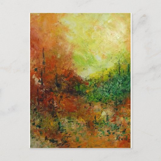 in Farben Postkarte (Vorderseite)