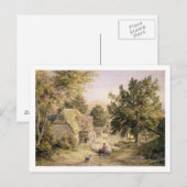 In Farmyard near Princes Risborough, 1845/6 Postkarte (Vorne/Hinten)