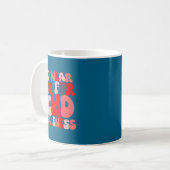 In February We Wear Red Chd Awareness Heart Diseas Kaffeetasse (Vorderseite Links)