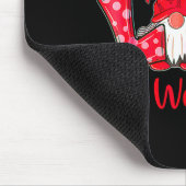 In February We Wear Red Love Gnomes Heart Disease  Mousepad (Ecke)